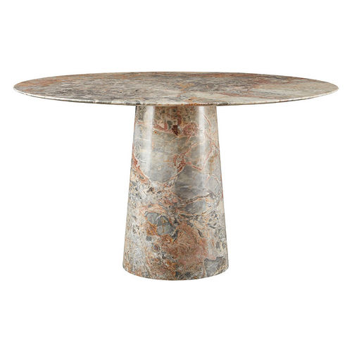 Современный стол - ARIANA - Baker Furniture Co. - из кварца / с основанием из кварца / круглый
