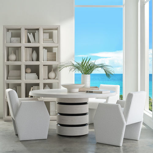 Стеллаж ширма - BAYSIDE  - Baker Furniture Co. - минималистский / из дуба / для профессионального использования