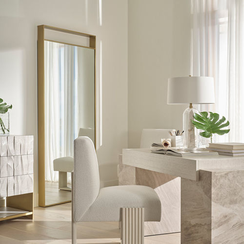 Напольное зеркало - PACIFICA  - Baker Furniture Co. - для профессионального использования / современное / прямоугольное