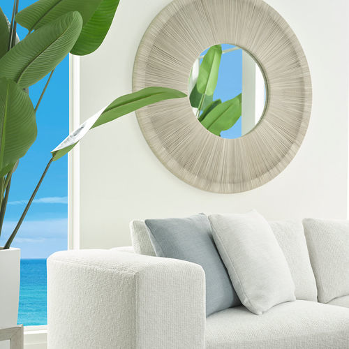 Настенное зеркало - SPINNAKER  - Baker Furniture Co. - современное / круглое / скульптурное