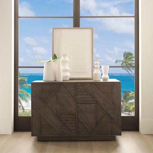 Современный комод - RIVIERA  - Baker Furniture Co. - из дуба / деревянный шпон / с выдвижным ящиком