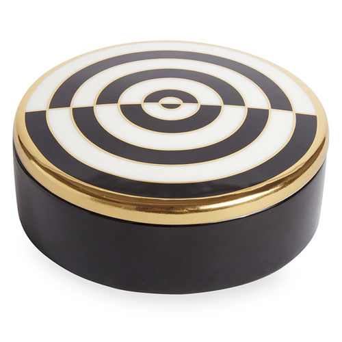 Шкатулка из фарфора - OP ART - Jonathan Adler