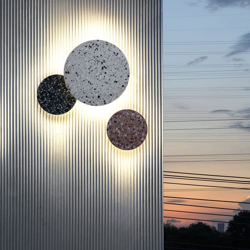 Современный настенный светильник - PIN - BENTU DESIGN - для интерьера / из алюминия / из акрила