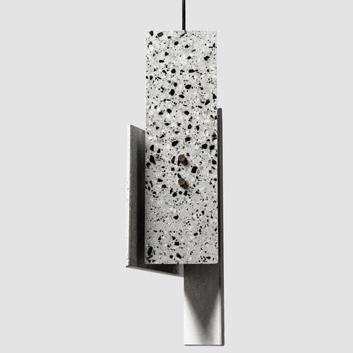 Подвесная лампа - PIECE - BENTU DESIGN - из нержавеющей стали / из бетона / из камня