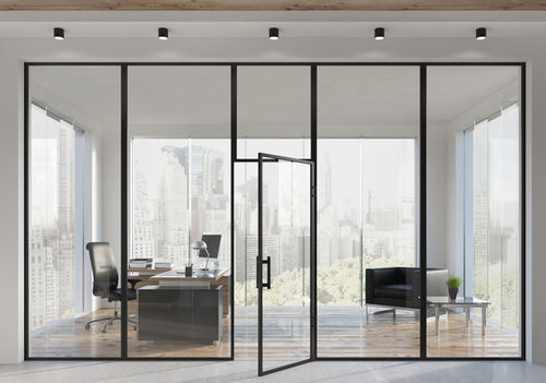 Пуленепробиваемая стеклянная панель - SMART BLINDS - DreamGlass - изоляционная / пламестойкая / с двойным остеклением