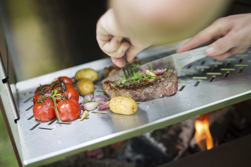 Дровяная варочная панель - K60 : GRILLADE - TOLE the outdoor living experience - для профессионального использования / для сада