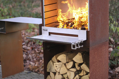Разделочный стол из нержавеющей стали - TABLETTE AMOVIBLE - TOLE the outdoor living experience - для профессионального использования