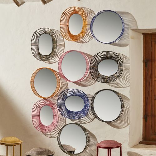 Настенное зеркало - CESTA - Ames design - современное / круглое / овальное