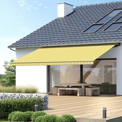 Проекционный матерчатый навес - 110 - Kadeco Sonnenschutzsysteme GmbH - с ручным управлением / механизированный / для профессионального использования