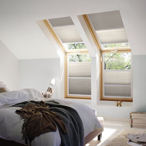 Плиссированное жалюзи - ROOFLIGHT HONEYCOMB - Kadeco Sonnenschutzsysteme GmbH - для слухового окна / из ткани / для профессионального использования