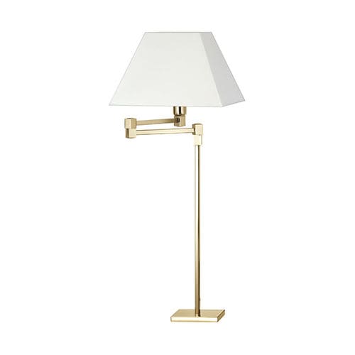 Настольная лампа - DENISE 24-30 - QUICK ITALY LIGHTING - из латуни / из ткани / современная