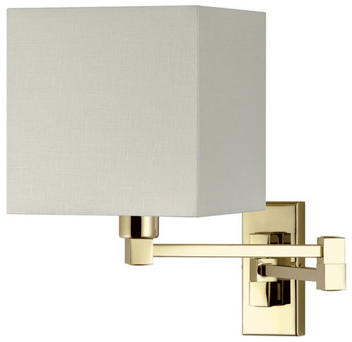 Современный настенный светильник - DOMIZIANA 15-30 - QUICK ITALY LIGHTING - для интерьера / из латуни / из ткани