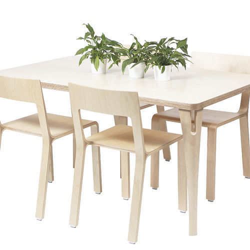 Современный стол - STILLET - Plycollection - из дерева / из дуба / из орехового дерева