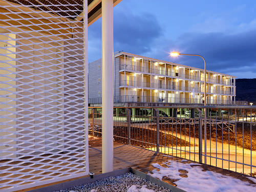 Сборный дом - SOCIAL HOUSING - ILLE Case in legno - экологический / современный / двухэтажный