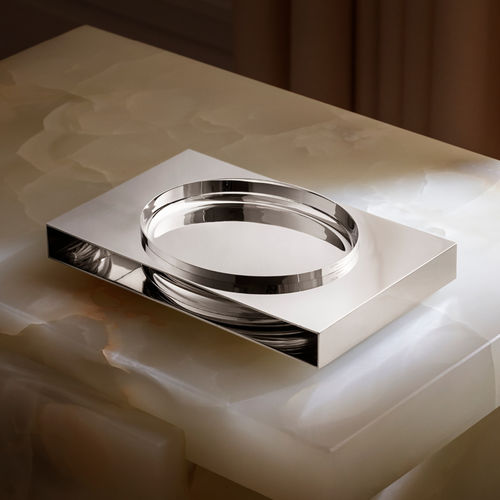 Украшение для центра стола из полированной нержавеющей стали - PENUMBRA - Georg Jensen - современное