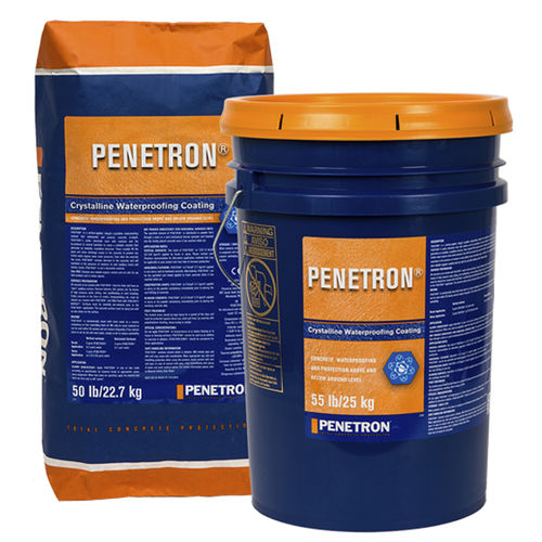 Защитная штукатурка - PENETRON - Penetron - гидроизолирующая / для наружного применения / для фундамента