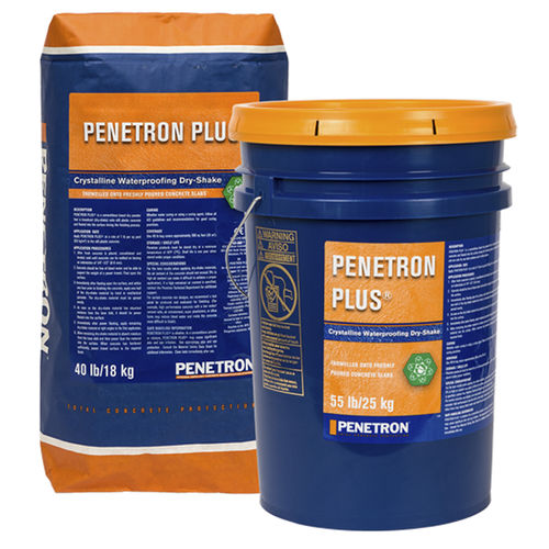 Гидроизолирующая штукатурка - PENETRON PLUS - Penetron - для наружного применения / для бетона / для напольной поверхности