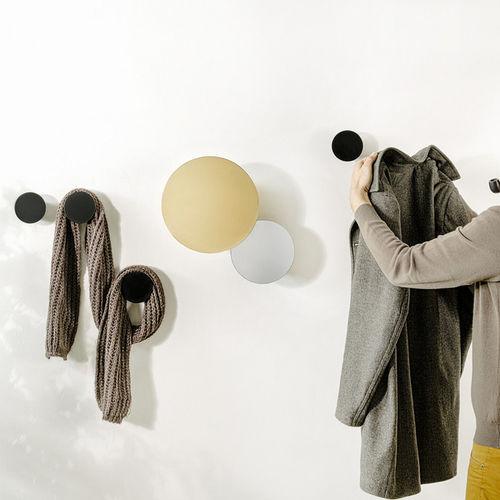Современный крючок - CHIODO 1, CHIODO 2 &amp; CHIODO 3  - Marco Ripa - из хромированной стали / из лакированного железа / индивидуальный