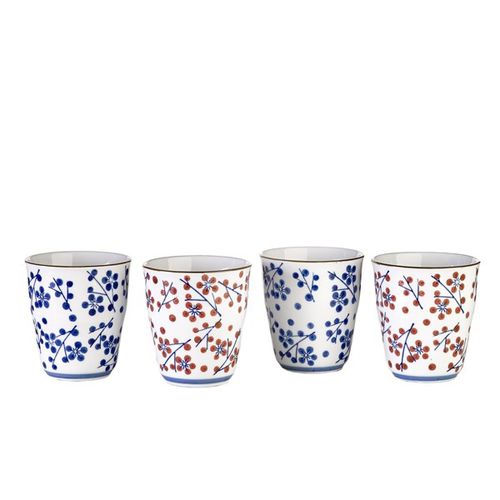 Чашка из фарфора - JAPANESE DOT SET4  - Pols Potten