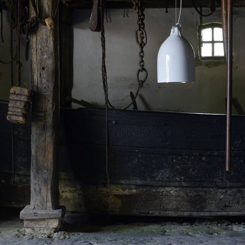 Подвесная лампа - BUFFERLAMP DESIGN WIEKI SOMERS - Pols Potten - из фарфора / современная / беспроводная