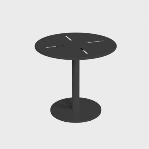 Современный стол для бистро - VEGA - Maiori - из алюминия / круглый / из перерабатываемых материалов