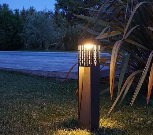 Столбик освещения для сада - PASSAGE - Maiori - современный / из лакированного алюминия / LED