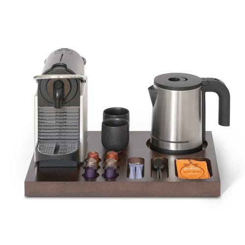 Поднос для обслуживания из красного дерева - XANTHIC COFFEE AND TEA - Bentley Europe - для гостиничного номера