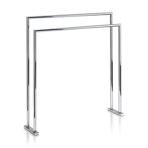Вешалка для полотенец 2 держателя - TWO TIER - Klomfar GmbH - напольная / из латуни