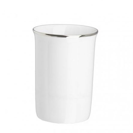 Держатель зубных щеток для профессионального использования - PORCELAIN WITH PLATINUM RIM - Klomfar GmbH