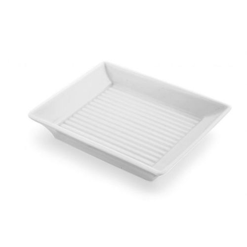Мыльница из фарфора - RECTANGLE: WHITE - Klomfar GmbH
