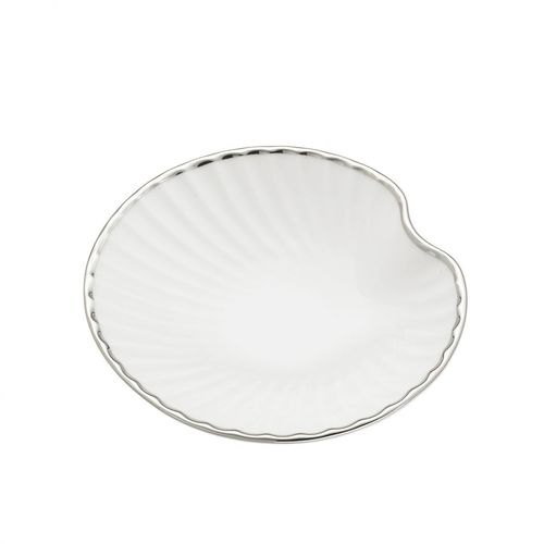 Мыльница из металла - SHELL: PLATINUM TRIM - Klomfar GmbH - из фарфора