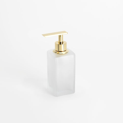 Дозатор мыла для гостиницы - BIG SPENDER JUNIOR GLASS: GOLD - Klomfar GmbH - для общественного пользования / для бытового использования / отдельностоящий