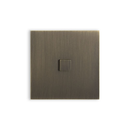 Переключатель для системы домашней автоматизации - FACET - LARGE SQUARE  - Atelier Luxus - нажимная кнопка / механический / встраиваемый