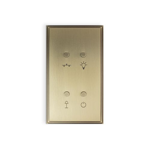 Переключатель с рычагом - ENGRAVED PLATE - Atelier Luxus - встраиваемый / из металла / современный