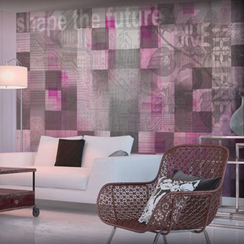 Современный обои - SHAPE THE FUTURE - Neodko - из нетканых материалов / виниловый / c геометрическим рисунком