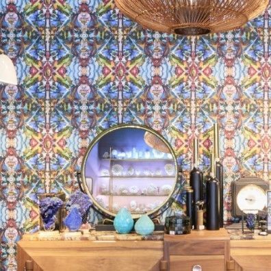 Обои винтаж - KALEIDOSCOPE - Neodko - из нетканых материалов / виниловый / с рисунком