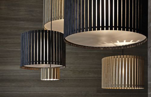 Подвесная лампа - WOOD - Indesign Living - из дуба / современная / проводная