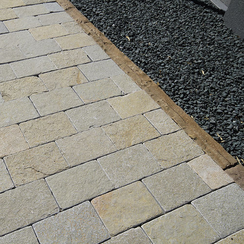 Обрамление для сада - KANDLA MULTICOLOR - Bauma-stone - для тротуара / из натурального камня / линейное