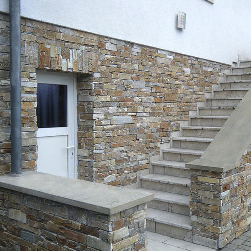 Облицовочная пластина из кварцита - AALST  - Bauma-stone - внутренняя / для наружного использования / 3D