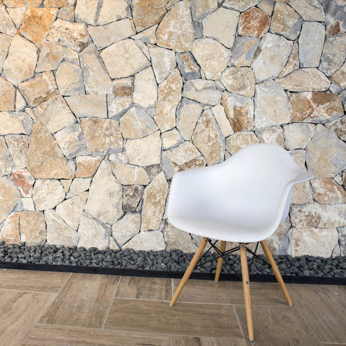 Облицовка из мрамора - KANTON ROCK - Bauma-stone - для наружного использования / песчаная / декоративная