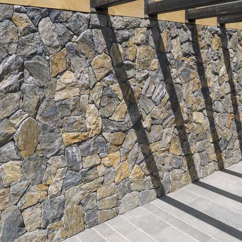 Облицовка из мрамора - DAVOS ROCK - Bauma-stone - для наружного использования / декоративная