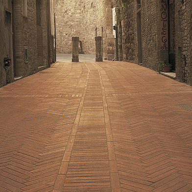 Плитка из терракоты - WIRE CUT - TerracottaItaly - матовая / для интерьера / для наружного применения