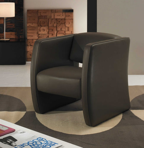Современное кресло - ANABEL - Very Sofa - из кожи / из ткани