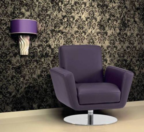 Современное кресло - COLIBRI - Very Sofa - из кожи / из ткани / поворотное