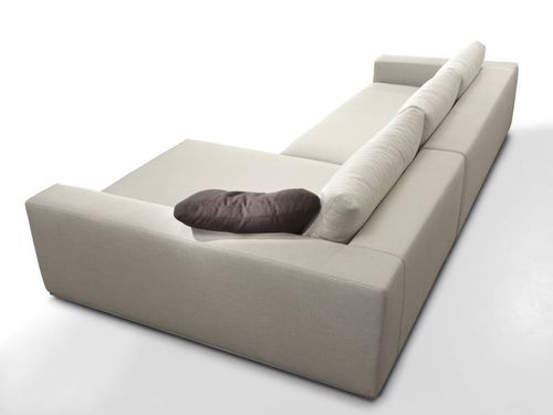 Современный диван - PORTOFINO - Very Sofa - из ткани / из кожи / бежевый