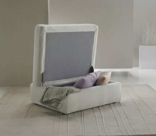 Современный пуф - COFANO - Very Sofa - из ткани / со встроенным ящиком