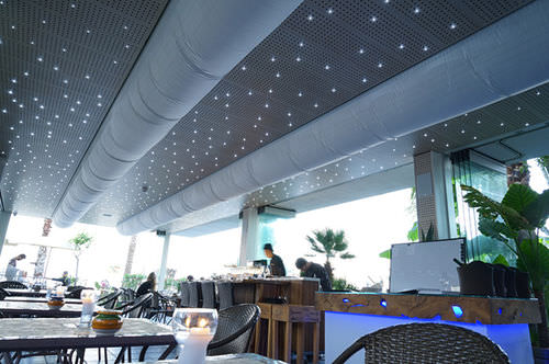 Подвесной потолок из дерева - WOOD SHADE® - Itp ceilings - из плит / для чистого помещения / акустический