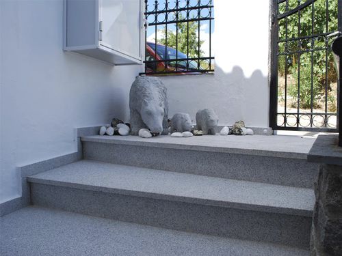Ступень из натурального камня - GREY - Akrolithos S.A. - высокое сопротивление