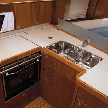 Тумба для раковины из нержавеющей стали из дерева - BOAT/MOTORHOME/CAMPSITE - KERROCK - для профессиональной кухни / для профессионального использования