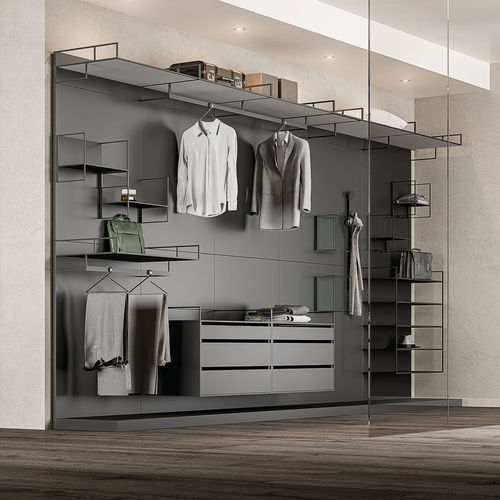 Модульная гардеробная - CADDY  - Ronda Design - современная / дерево / из металла